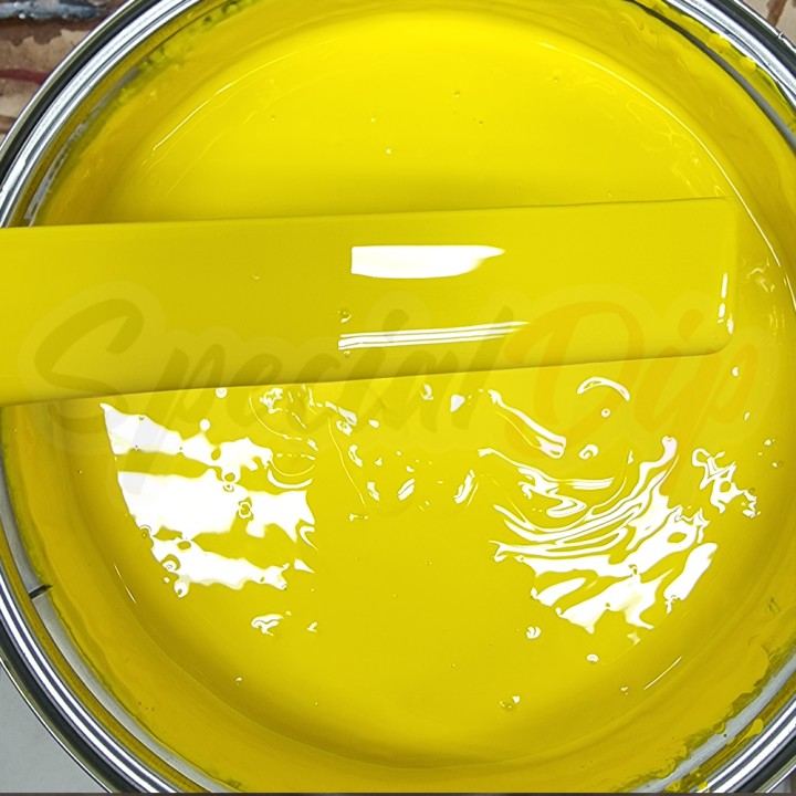 250ml Pigmento Colorato Giallo Pastello Car Dipping Professionale