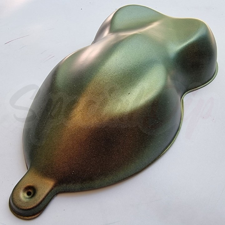 70gr Pigmento in Polvere Chamaleon Oro/Bronzo Car Dipping Professionale